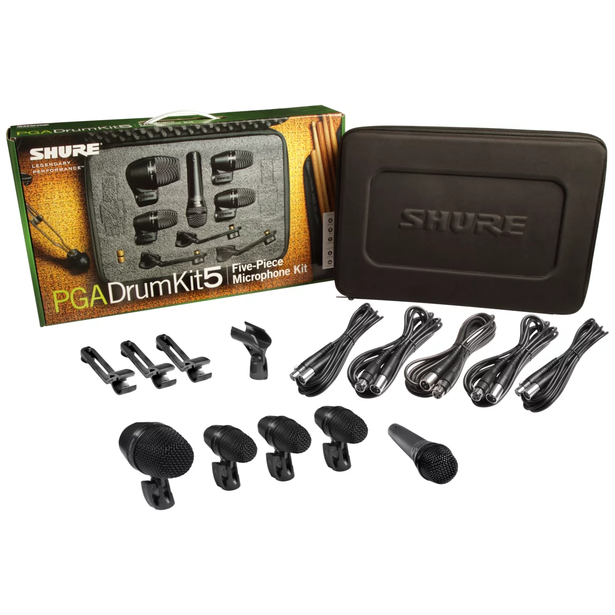 Kit de Micrófonos para Batería PGADRUMKIT5
