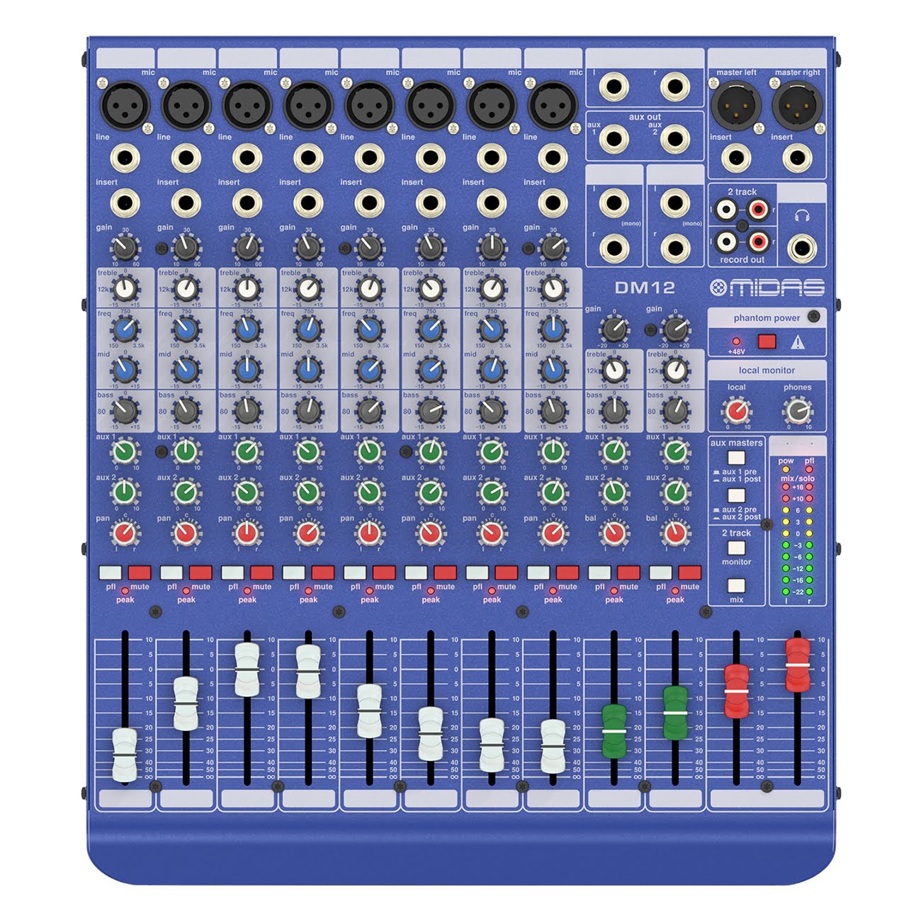 Mezcladora MIDAS DM12
