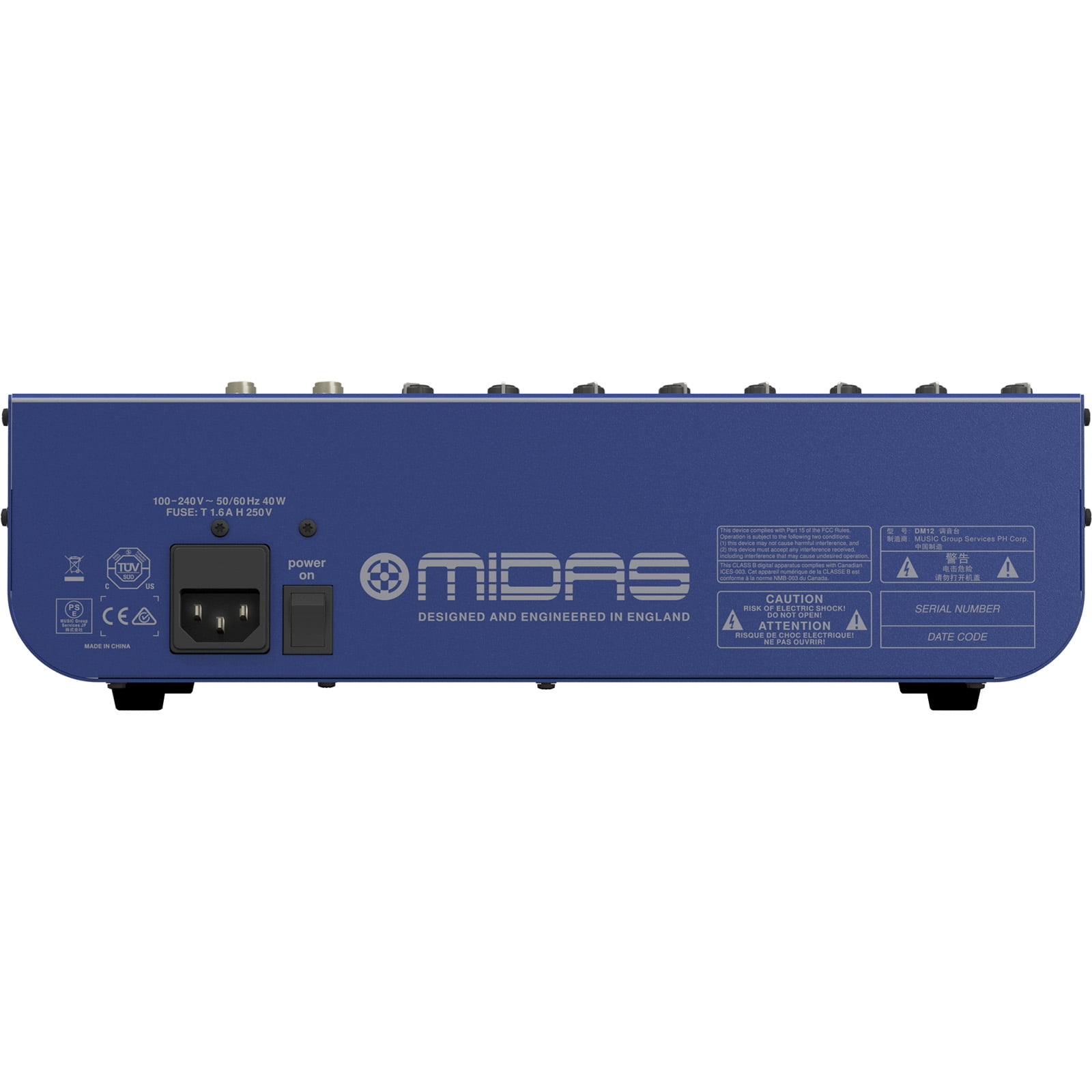 Mezcladora MIDAS DM12