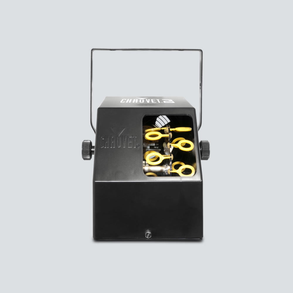 Bubble-Machine-FRONT Máquina de Burbujas Chauvet B250