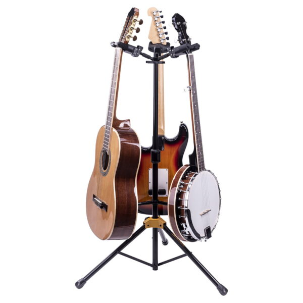 Soporte Triple Para Guitarra HERCULES GS432B