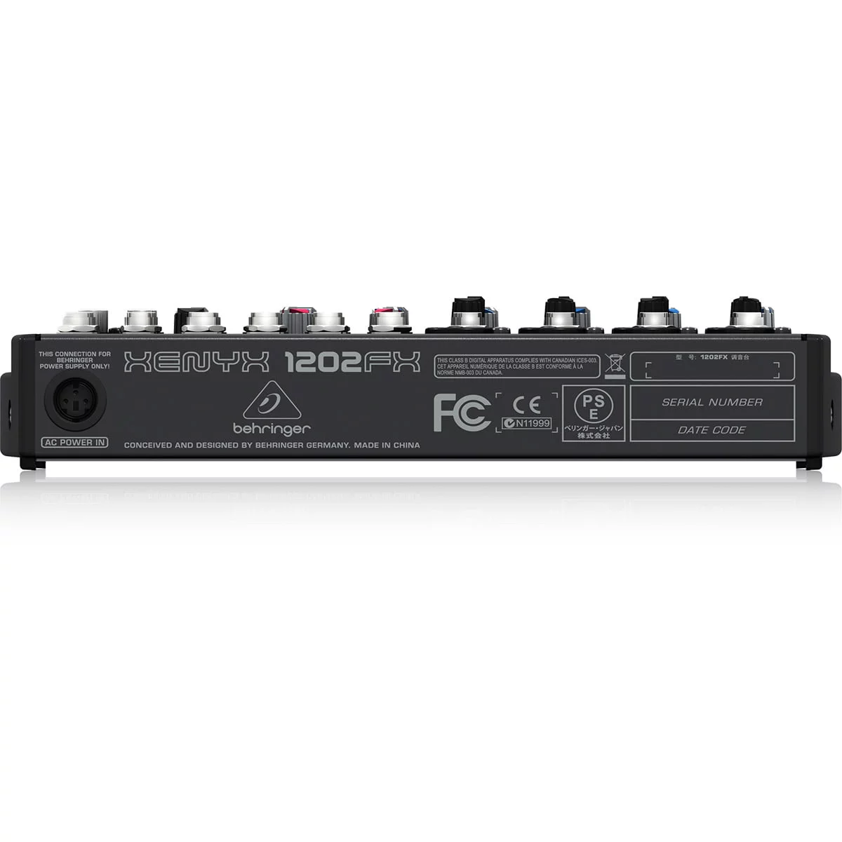 Consola Mezcladora Behringer 1202FX