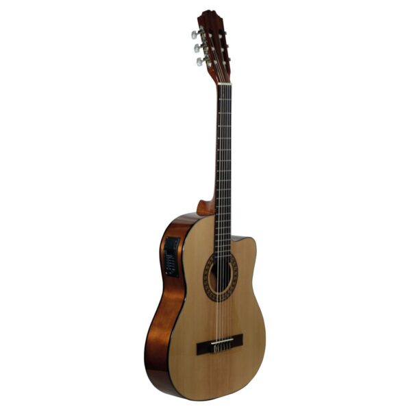 Guitarra Electroacústica La Sevillana UA-2CEQ