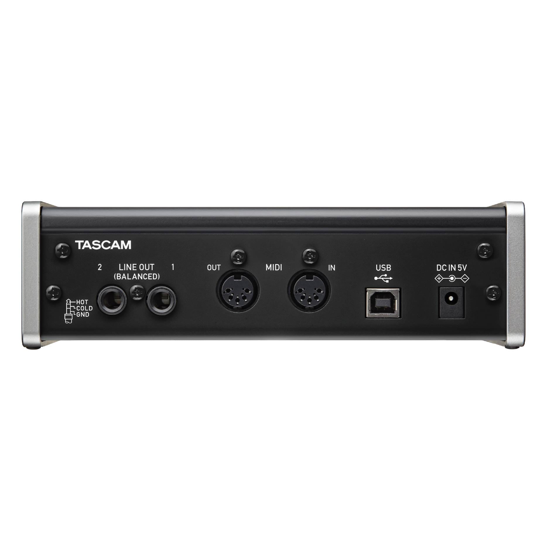 Interfaz de Audio Tascam US-2X2