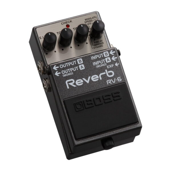 Pedal BOSS RV-6 Reverb side