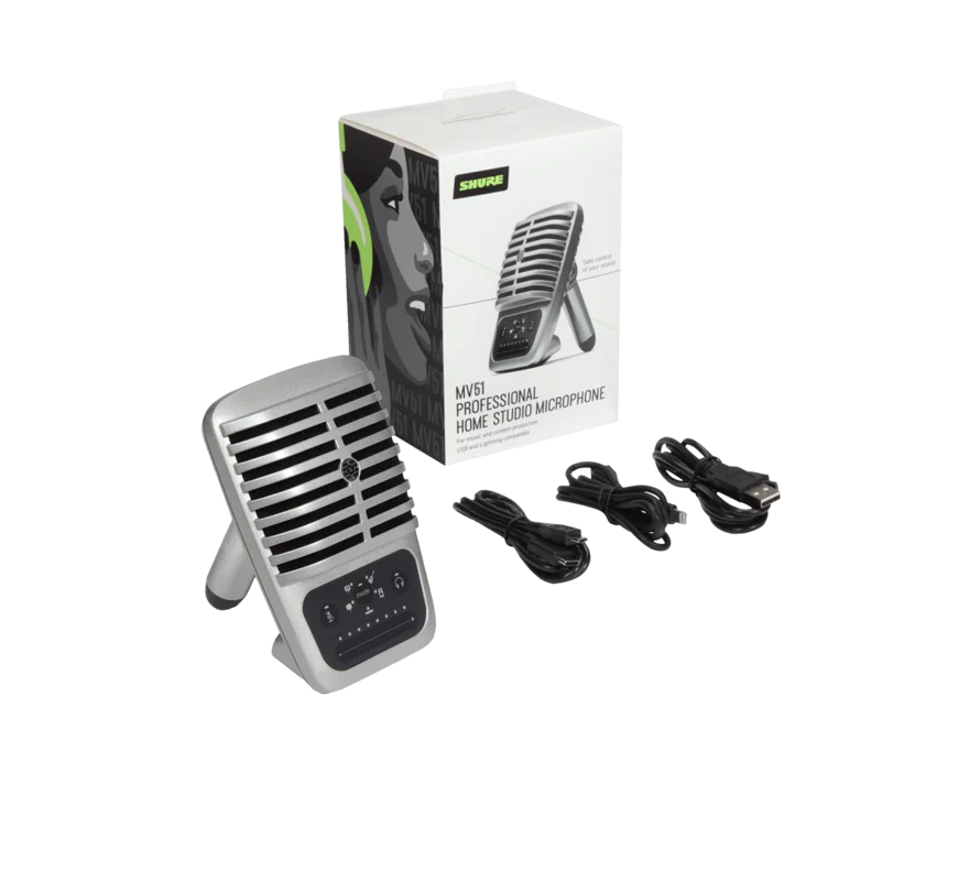 Shure MV51 Contenido de la caja