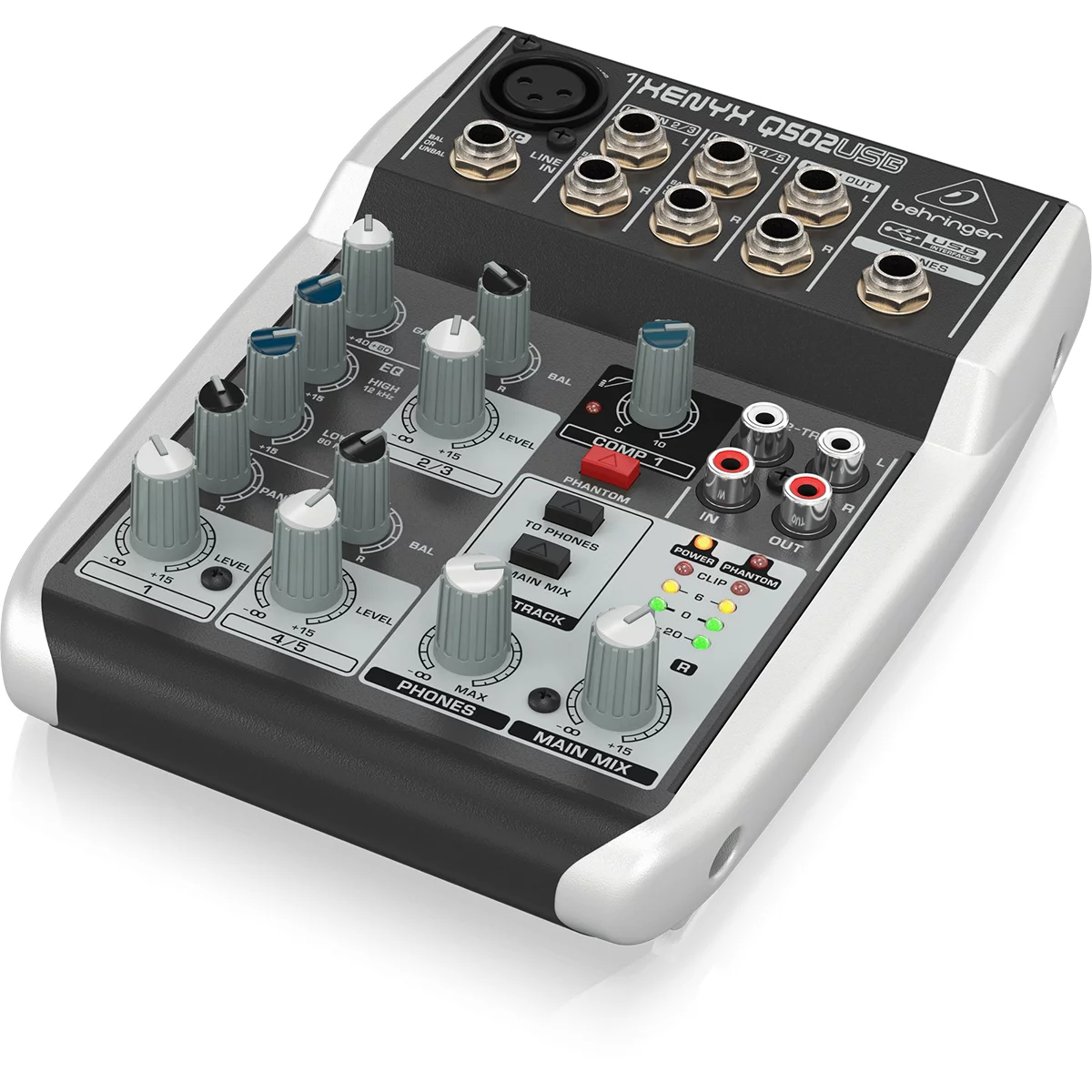 Behringer Xenyx Q502USB Mezcladora_Right