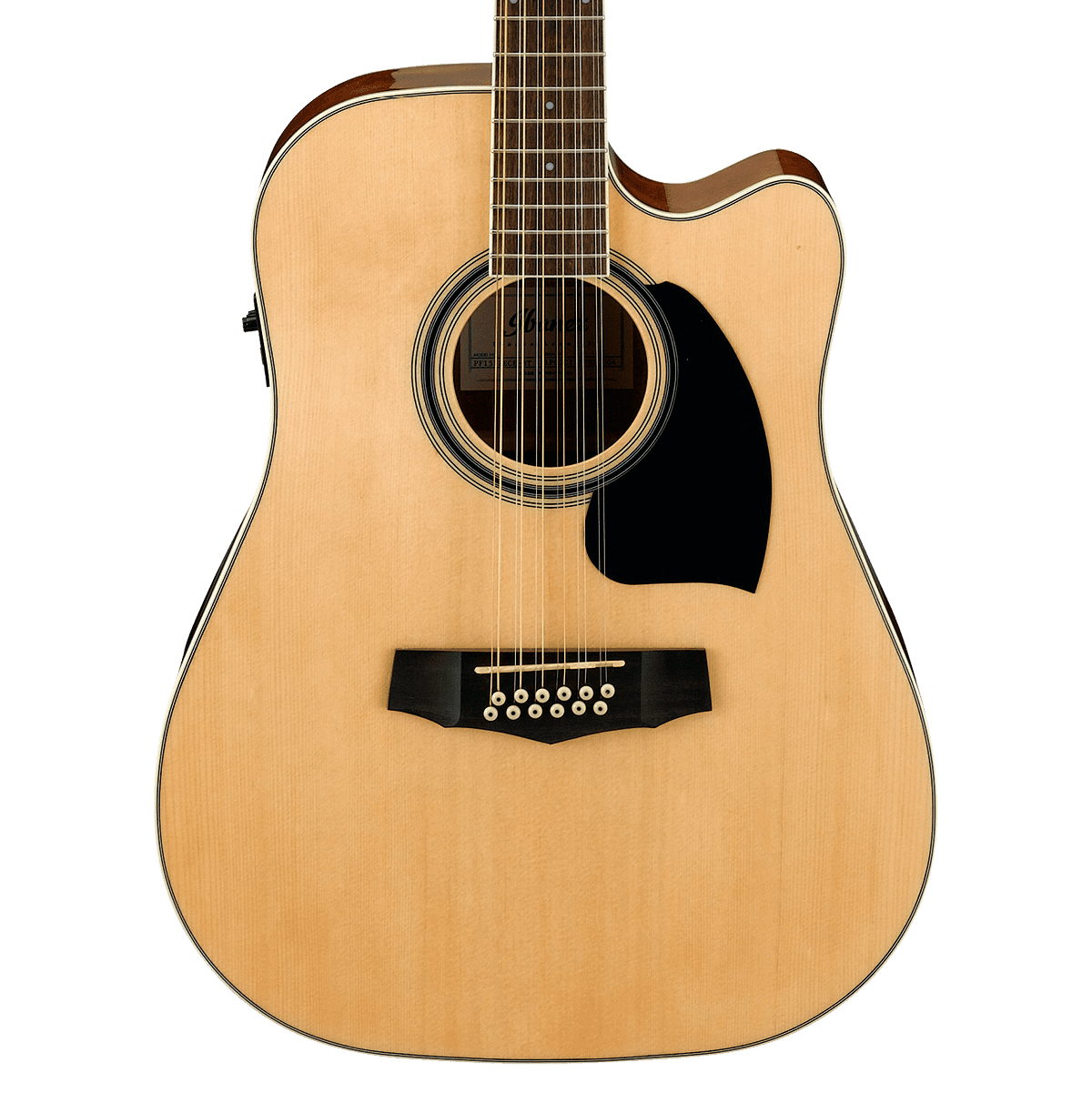 Características Ibanez PF1512ECE Guitarra de 12 cuerdas