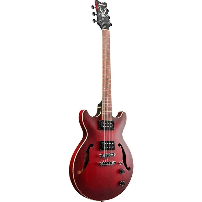 Ibanez AM53 Artcore Semi-Hollowbody Frente Grosor