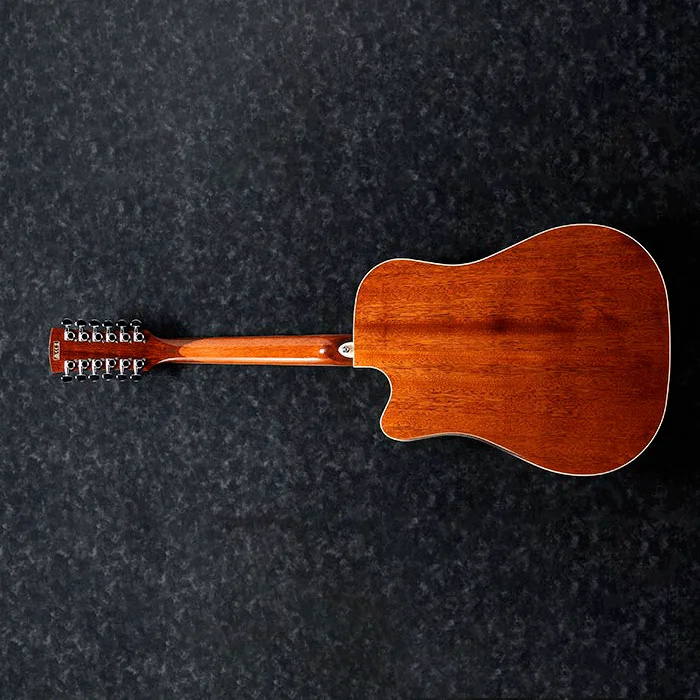 Ibanez PF1512ECE Guitarra de 12 cuerdas Espalda