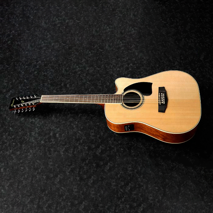 Ibanez PF1512ECE Guitarra de 12 cuerdas Frente Lado