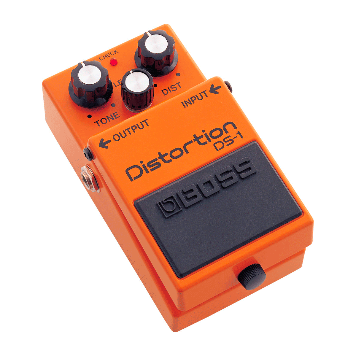 Pedal Boss DS-1 Distorsión lado