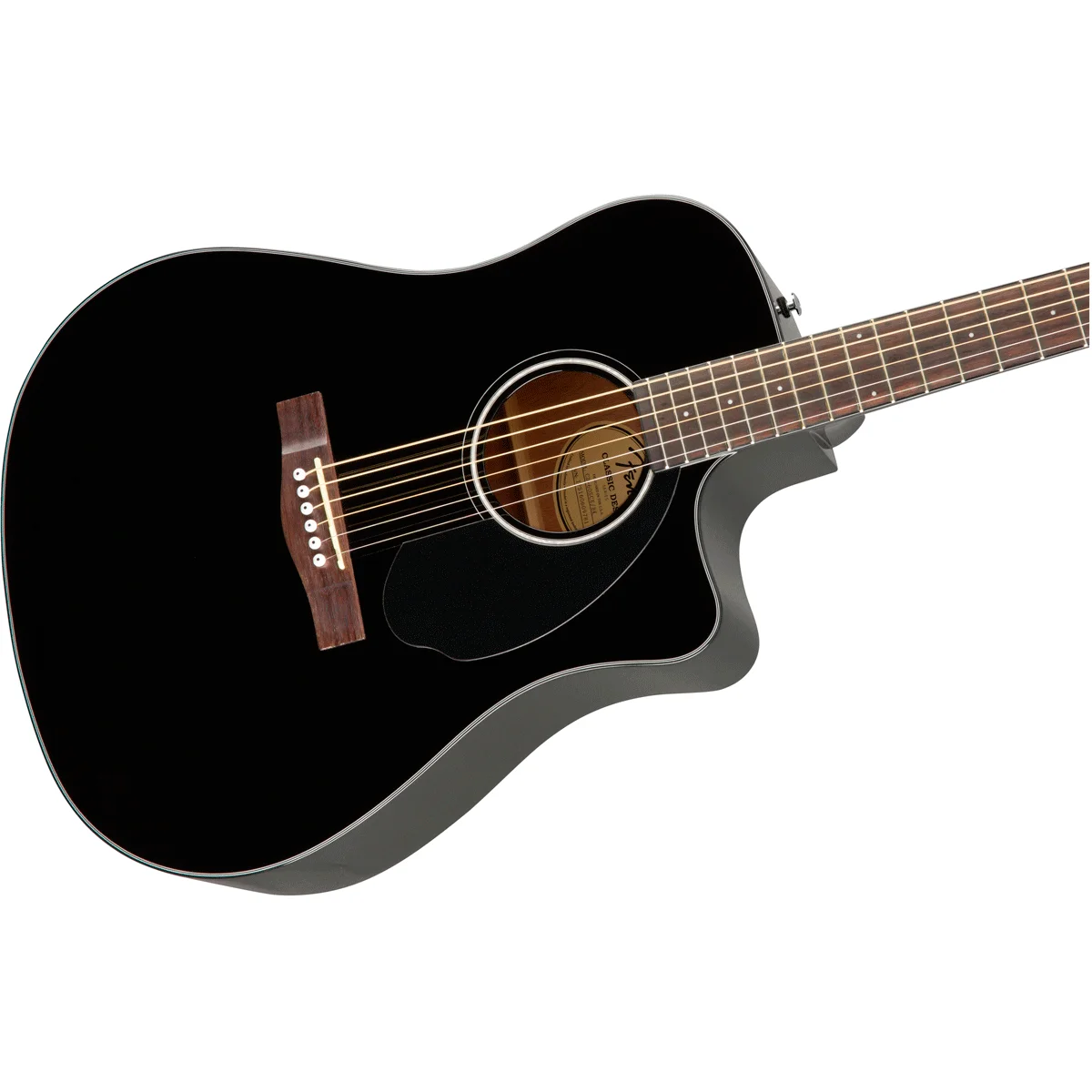 Guitarra Electroacústica Fender CD-60SCE Cuerpo