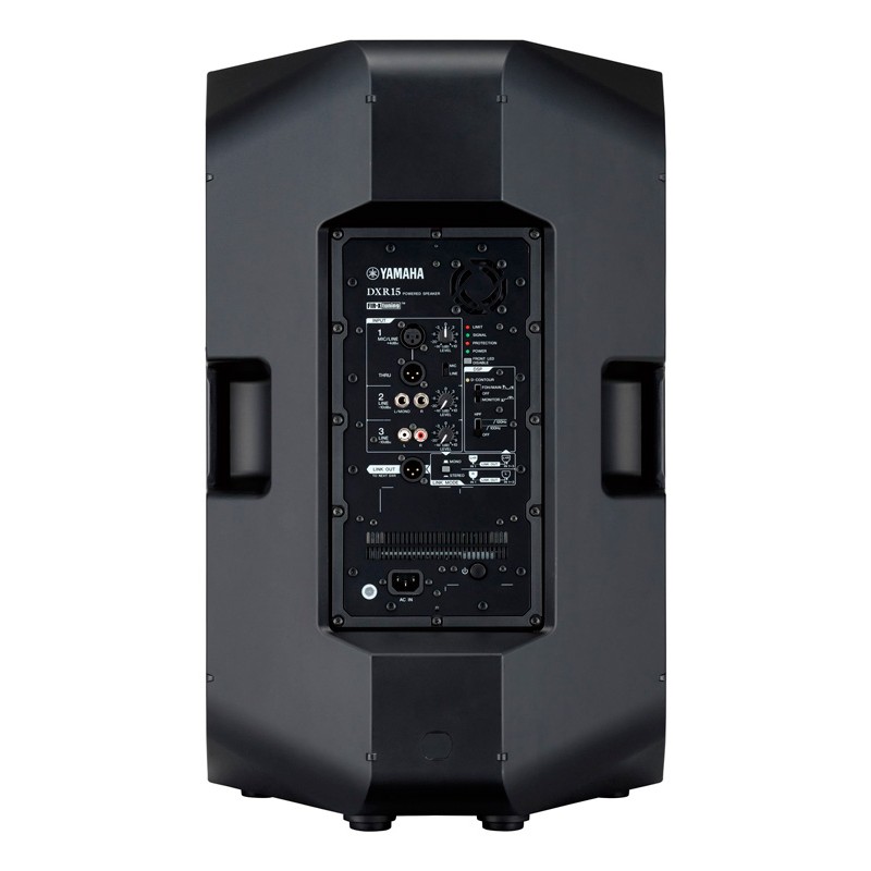 Parte trasera de la Yamaha DXR15 Altavoz Amplificado Parte trasera de la Yamaha DXR15 Altavoz Amplificado