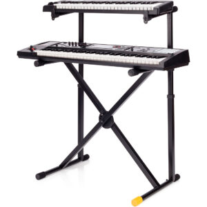 Hercules KS210B Soporte para teclado de doble nivel
