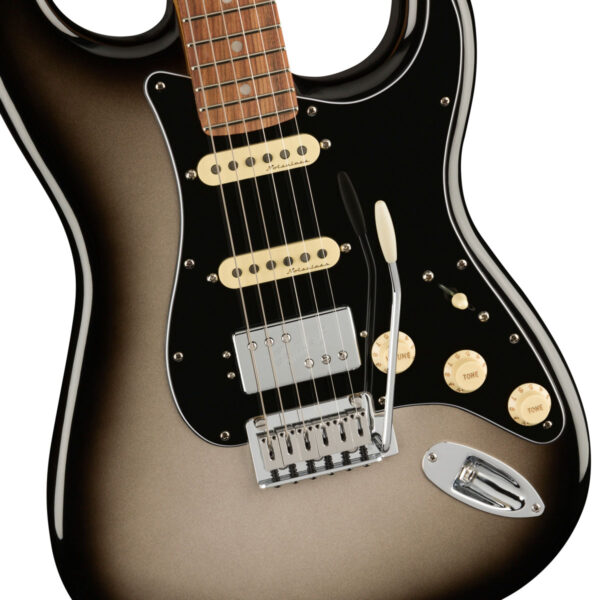 Fender Player Plus Stratocaster HSS Silverburst Pastillas Humbucker y Single coil Noiseless