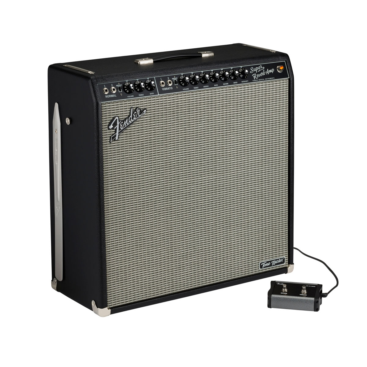frente-angulo-derecho-con-footswitch-fender-tone-master-super-reverb-2274300000 Frente angulo derecho con footswitch Fender Tone Master Super Reverb Amplificador de guitarra