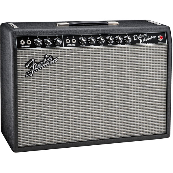 Frente derecho Fender '65 Deluxe Reverb Amplificador de guitarra