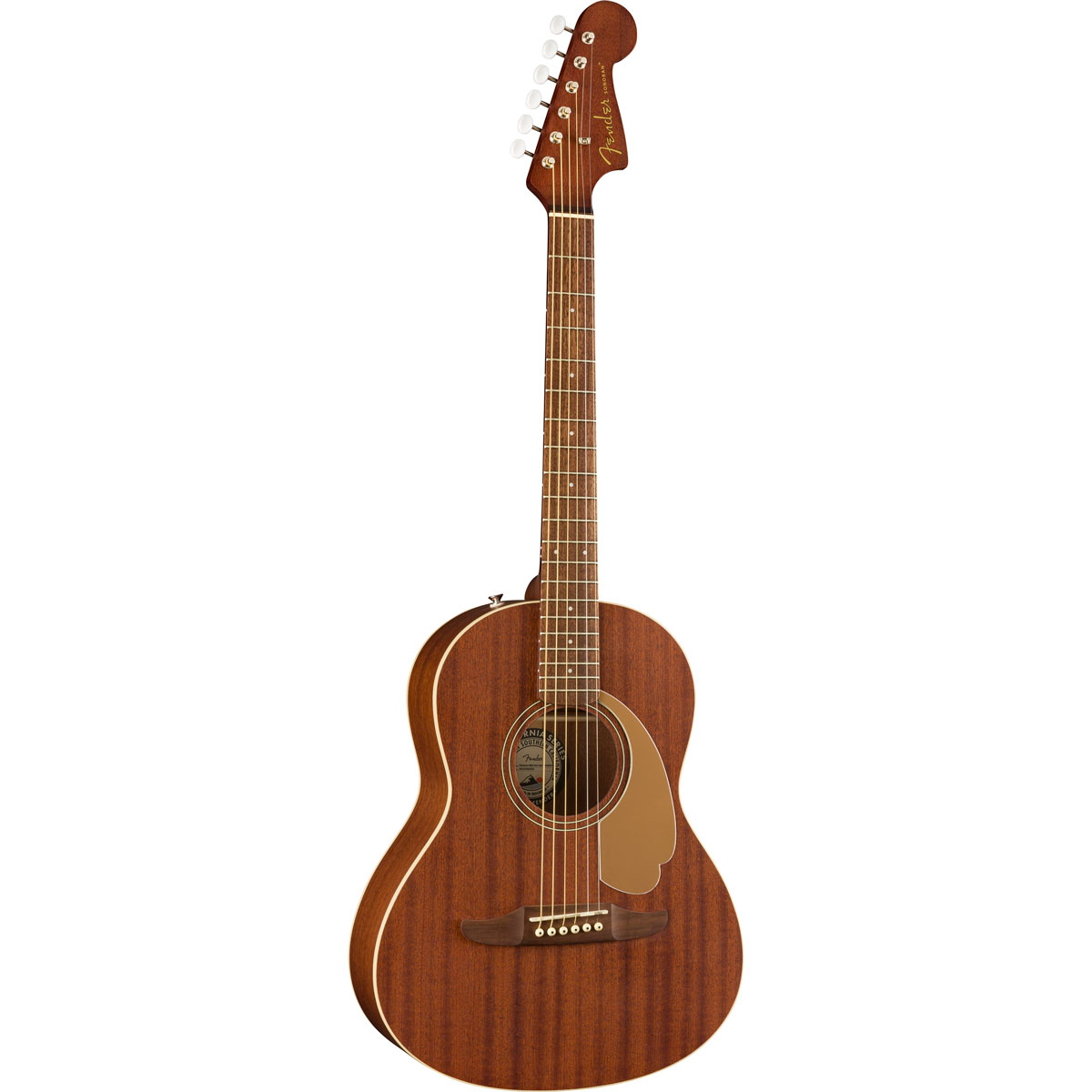 Cuerpo de lado Fender Sonoran Mini Natural Mahogany con Funda