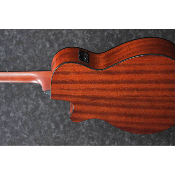 Laterales y fondo de la Ibanez AEG70-VVH Vintage Violin High Gloss