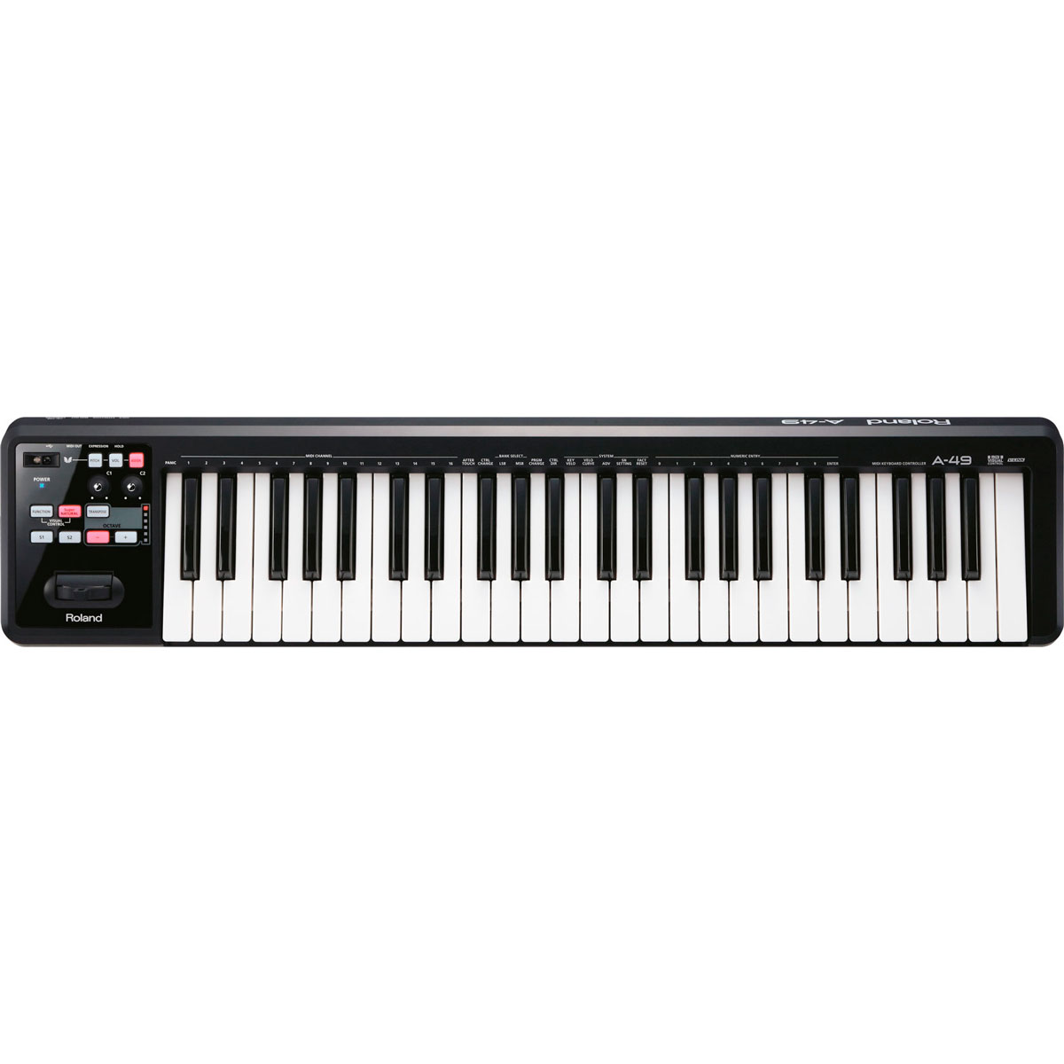Rolan A-49-BK Teclado Controlador MIDI
