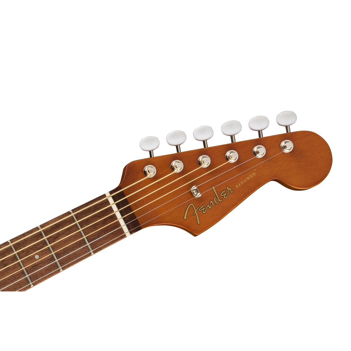 cabezal de la Fender Redondo Mini Natural con Funda