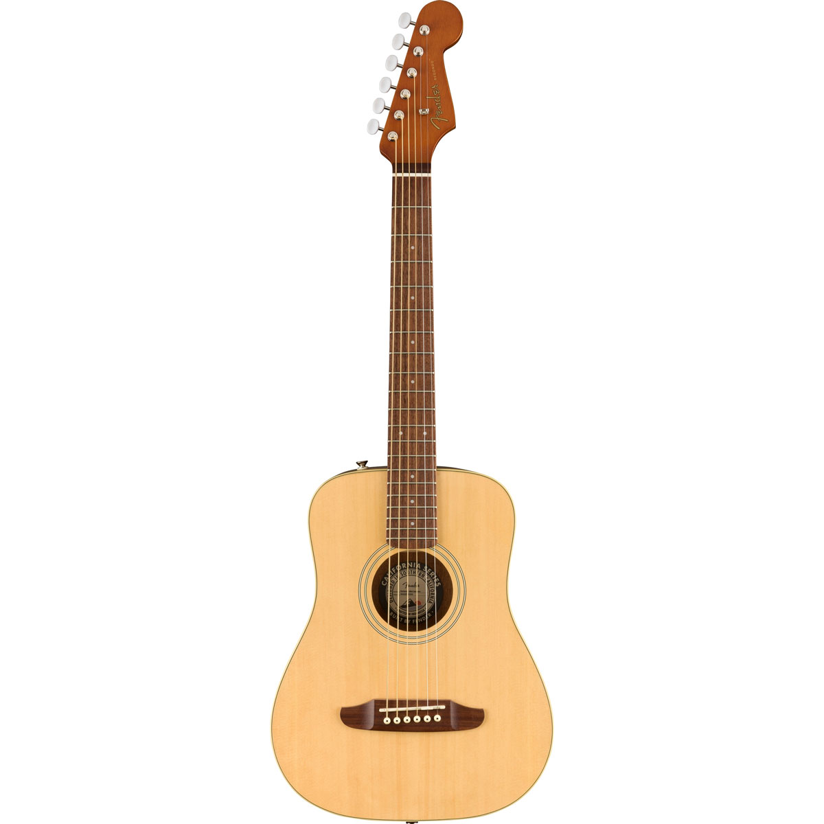 Fender Redondo Mini Natural con Funda