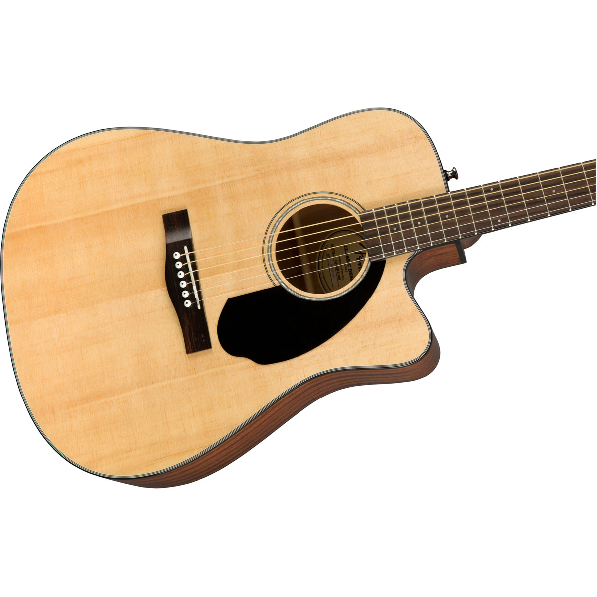 Fender CD-60SCE Natural Dreadnought Cuerpo