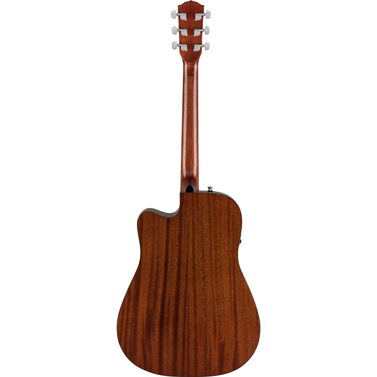 Fender CD-60SCE Natural Dreadnought Vista trasera