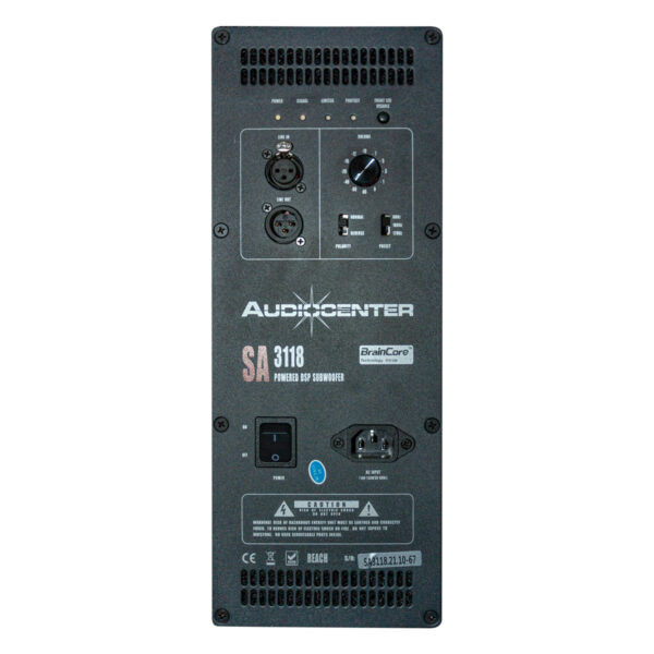 Panel Audiocenter SA3118 Subwoofer Activo
