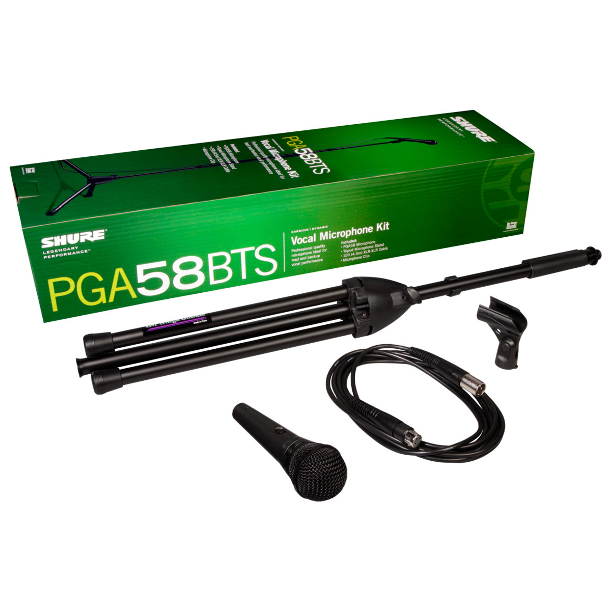 shure-pga58-bts-kit-de-micrfono-vocal Shure PGA58-BTS Kit de micrófono vocal