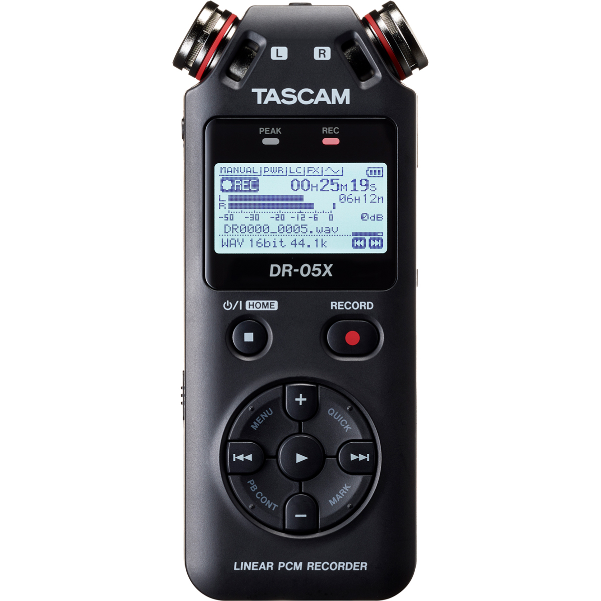 tascam-dr-05x-grabadora-de-mano-estereo Tascam DR-05X Grabadora de mano estéreo