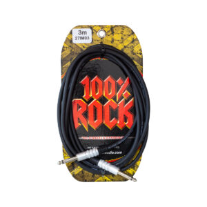 Cable de instrumento 2 Plug 3M 100% Rock 27IM03