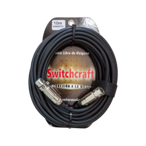 Cable de micrófono XLR-XLR 10M Switchcraft 52BSW10