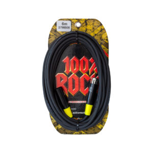 Cable de micrófono XLR-XLR 10M 100% Rock 27MB10