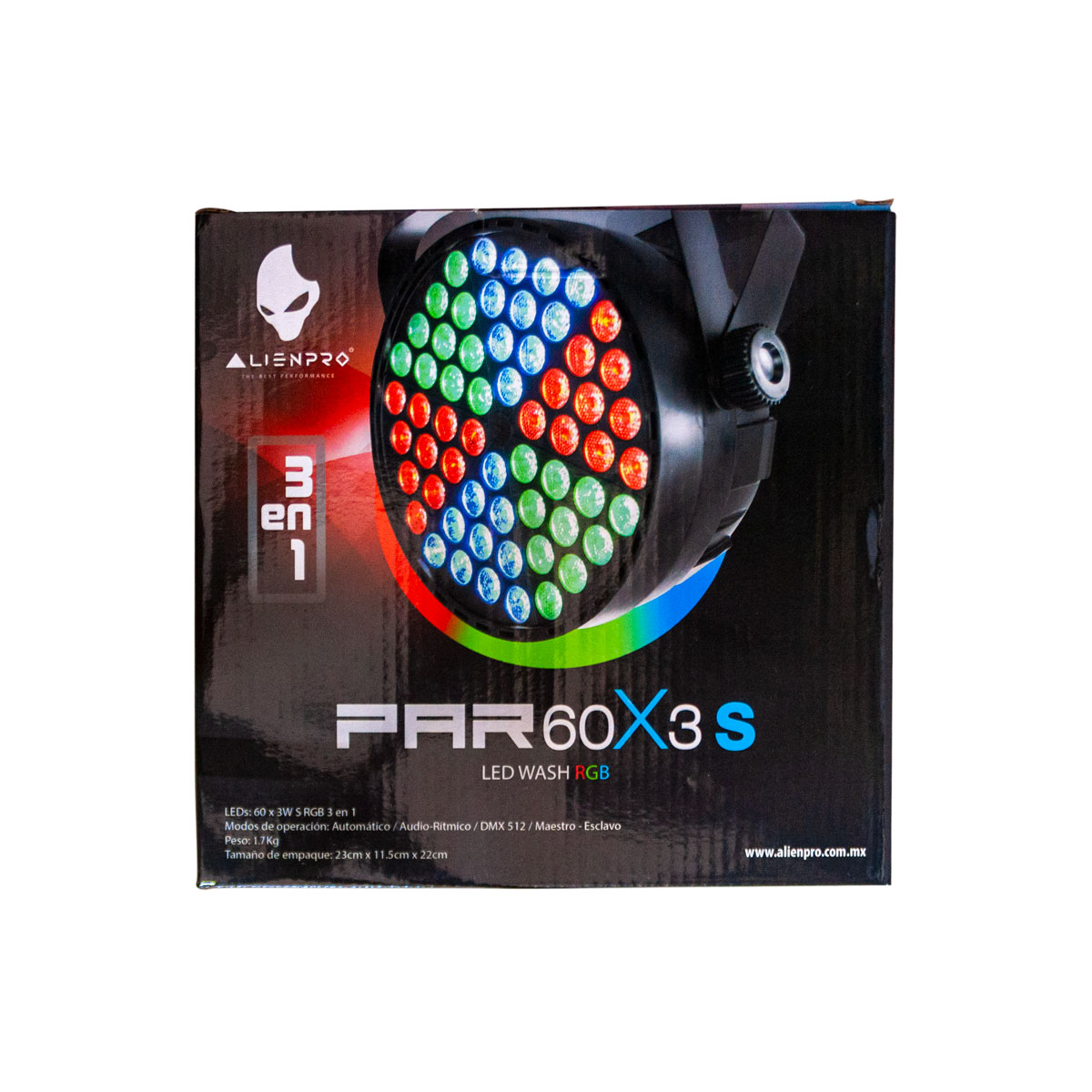 PAR 60X3 Alien Pro Caja