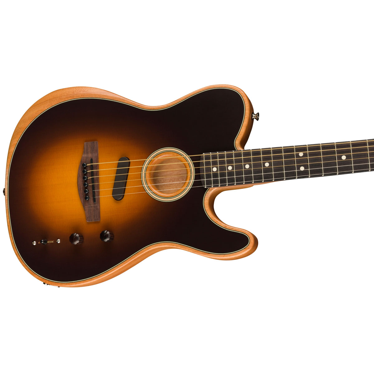 Fender Acoustasonic Player Telecaster Shadow Burst Cuerpo