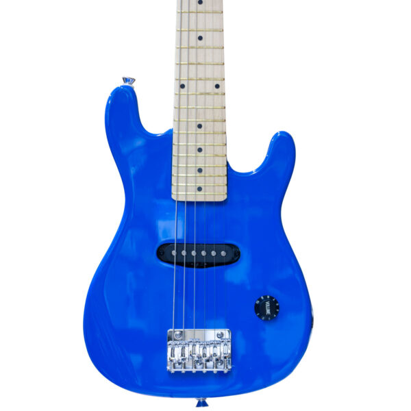 Guitarra eléctrica para niños Logan azul Cuerpo