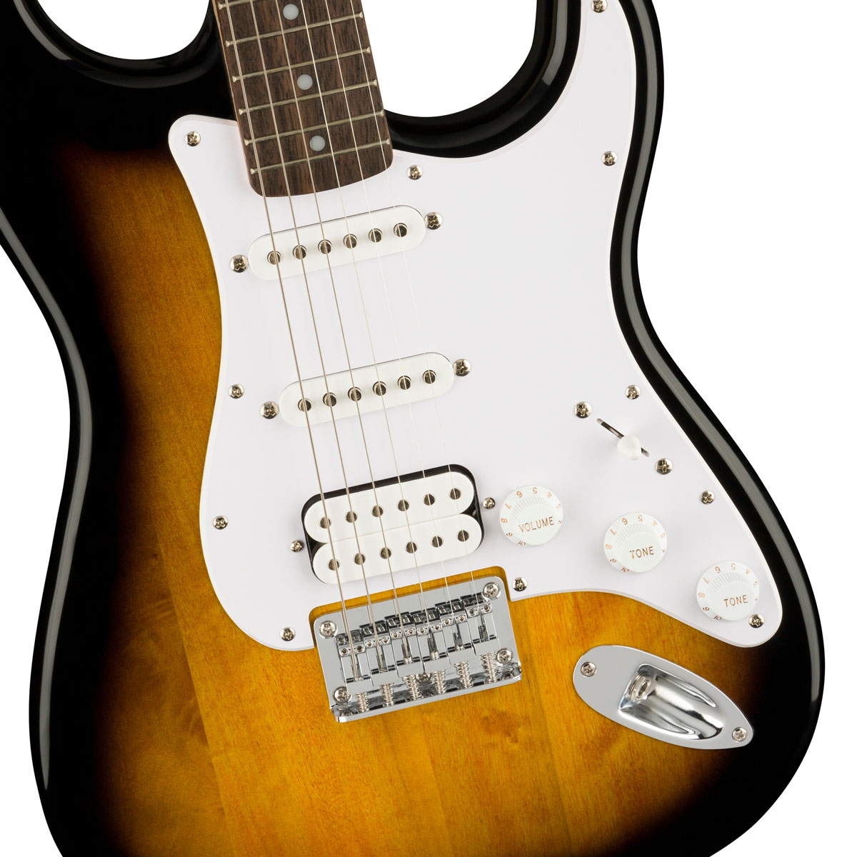 Squier Bullet Stratocaster HT HSS Brown Sunburst Pastillas