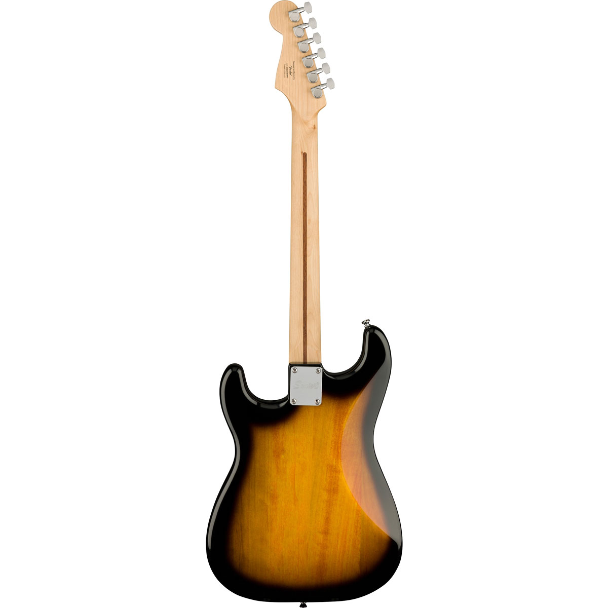 Squier Bullet Stratocaster HT HSS Brown Sunburst Reverso