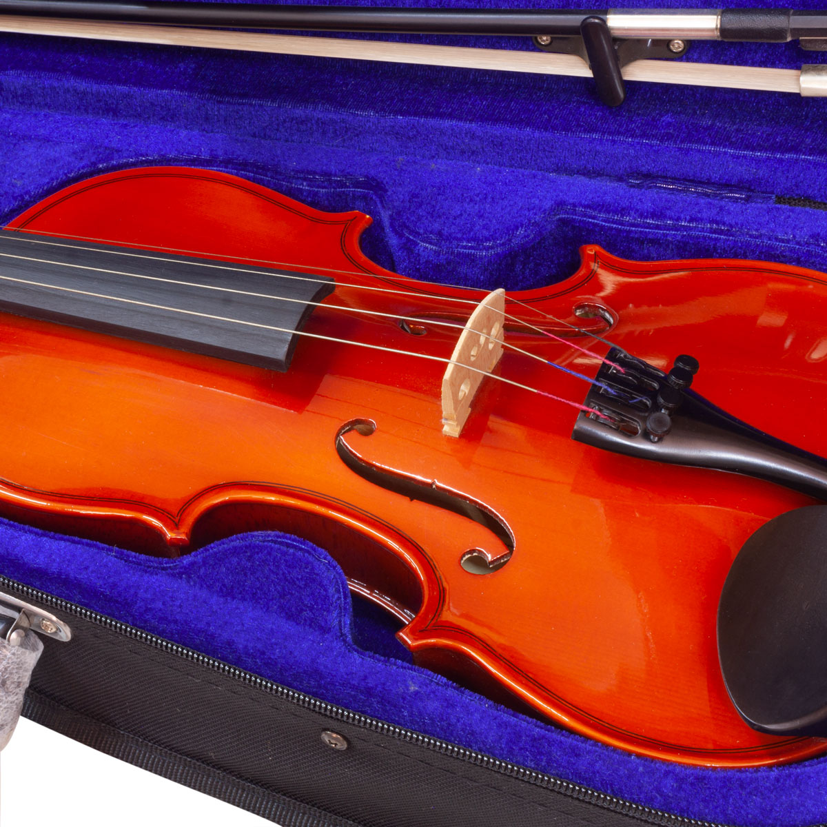 Violín 1/2 con estuche Lark CV1418P Cuerpo