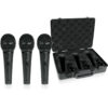 Behringer XM1800S Set de 3 micrófonos con estuche