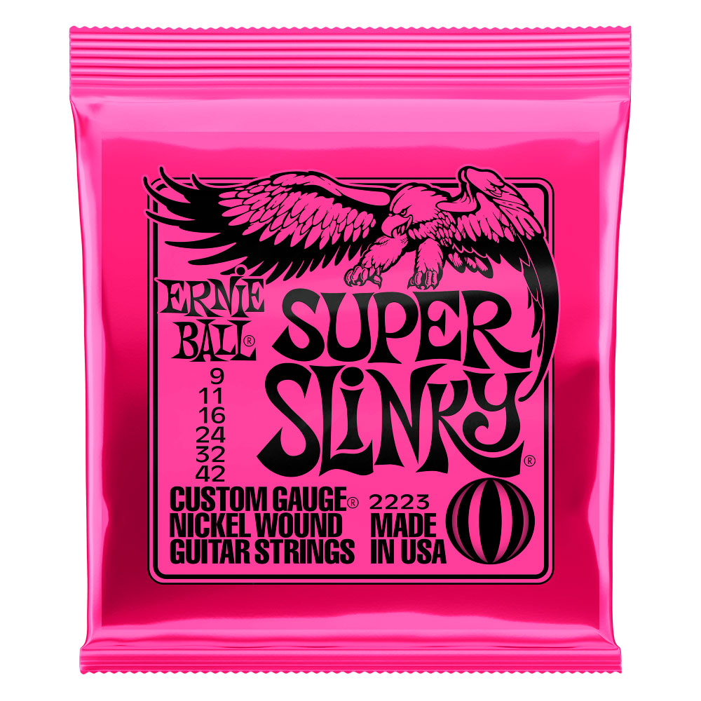ernie-ball-super-slinky-nickel-wound-calibre-9-42 Ernie Ball Super Slinky Nickel Wound Calibre 9-42