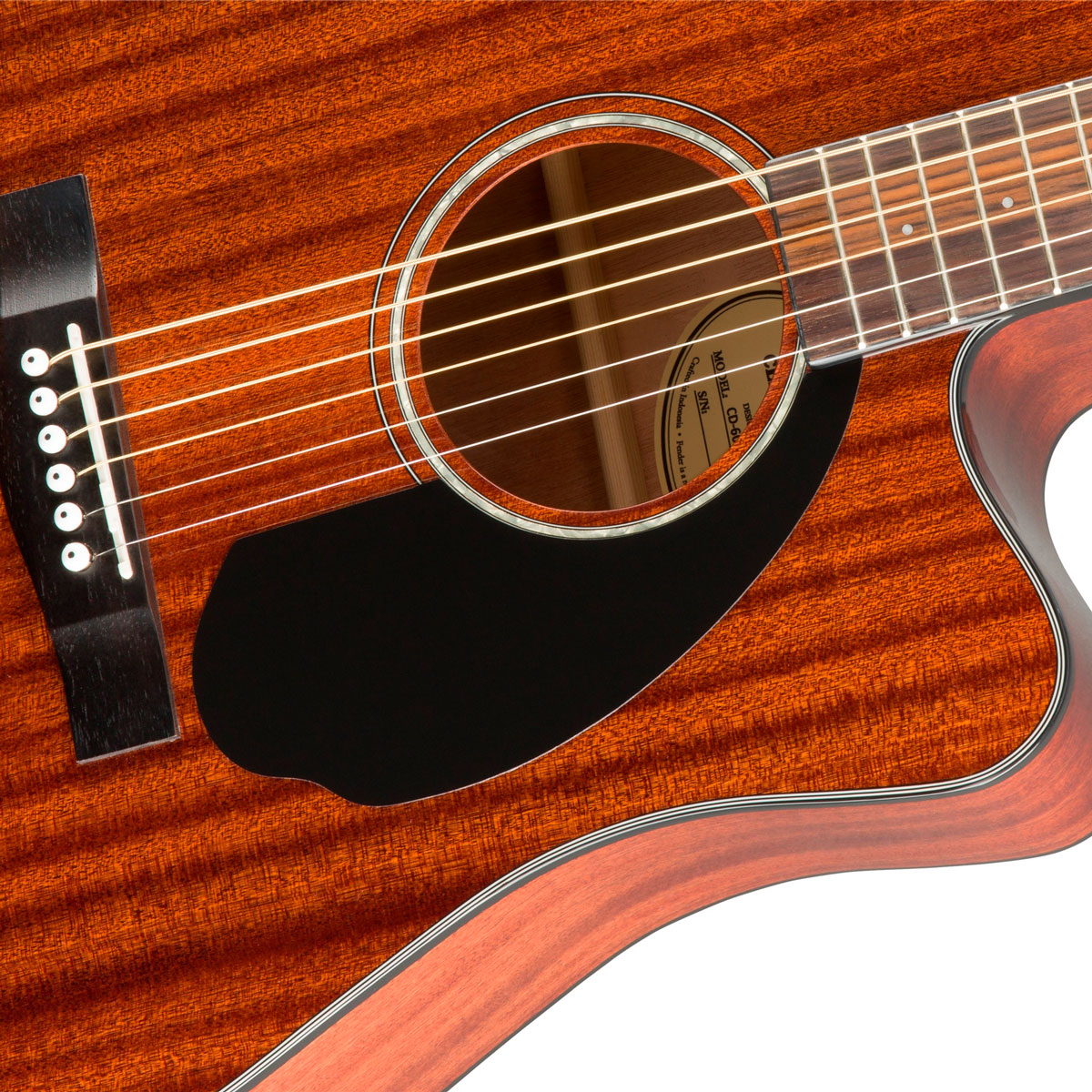 fender-cd-60sce-dreadnought-all-mahogany-0970113022-roseta Fender CD-60SCE Dreadnought All-Mahogany Roseta