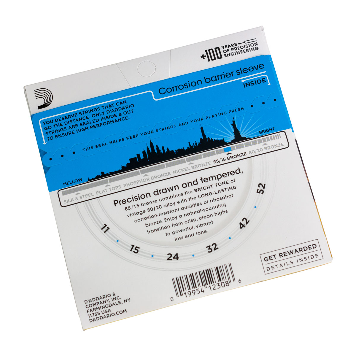 Reverso D’Addario EZ910 85/15 Bronze Calibre 11-52