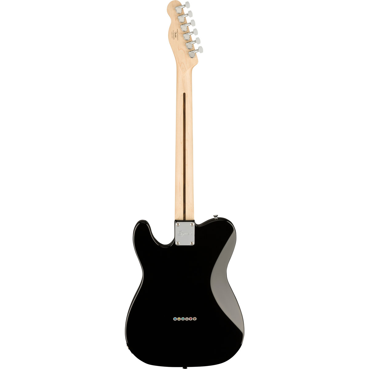 Vista trasera de la Squier Affinity Series Telecaster Deluxe Black
