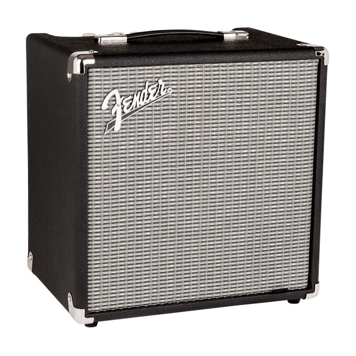 Amplificador Fender Rumble 25 Vista Derecha