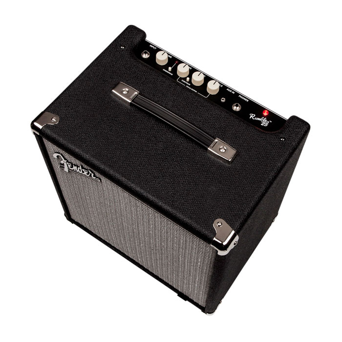 Vista superior Amplificador Fender Rumble 25