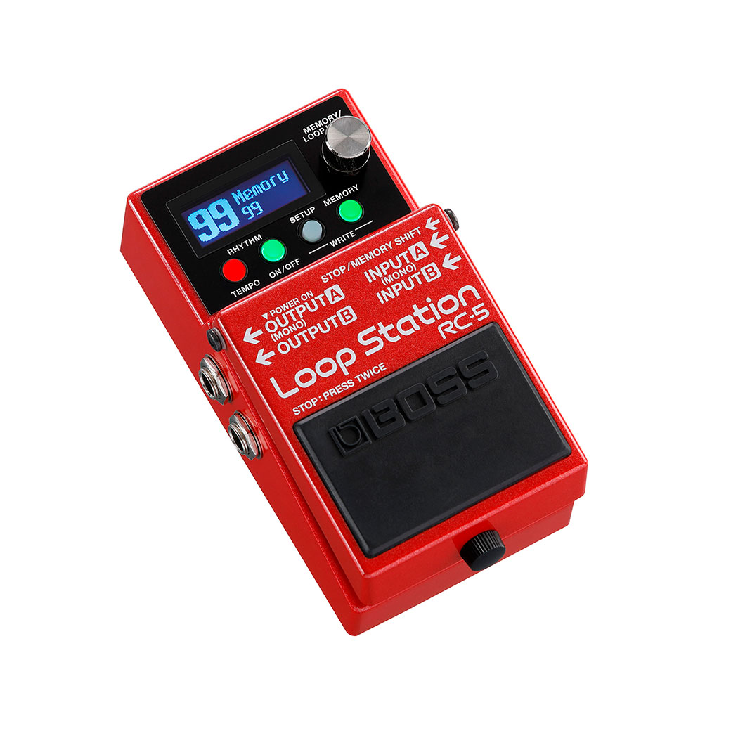 boss-rc-5-loop-station-vista-superior BOSS RC-5 Loop Station Vista Superior