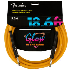 Cable Fender Professional Series Glow in the Dark Orange 5.5M con empaque